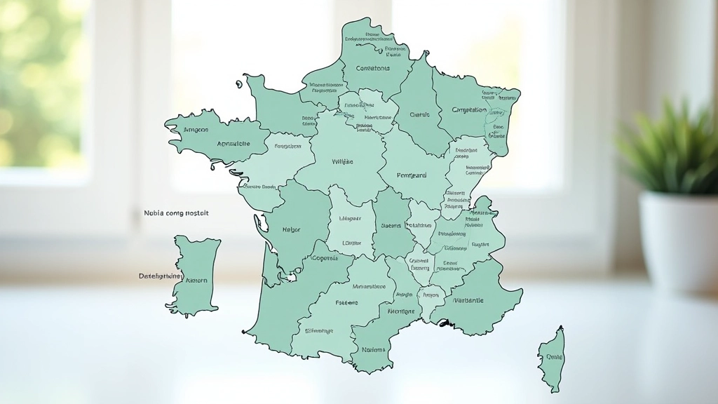 Carte régionale des prix au mètre carré en France 2026