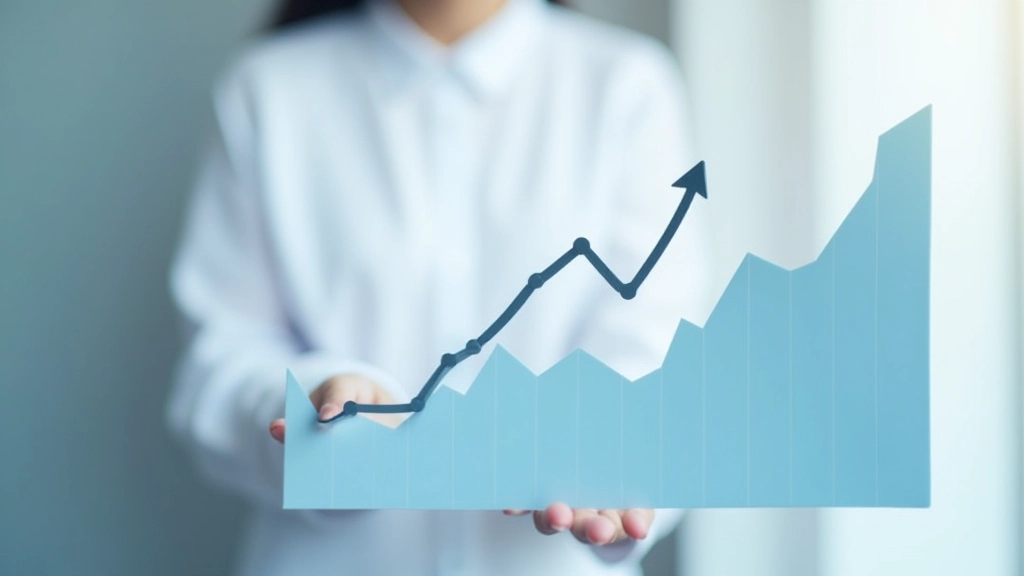 Représentation graphique des volumes mensuels d'origination de crédits immobiliers avec tendances annuelles