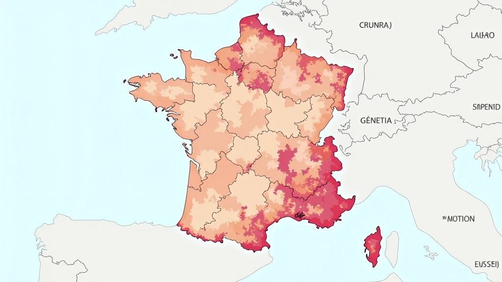 Carte interactive montrant les flèches de migration internes en France, couleurs représentant les flux de population, région Île-de-France et villes secondaires, données démographiques visualisées